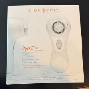 NIB | Clarisonic Mia 2 White Facial Cleansing Device